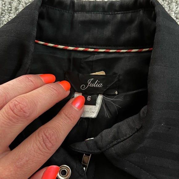 Julia 100% wool Zippered Coat - Picture 8 of 14